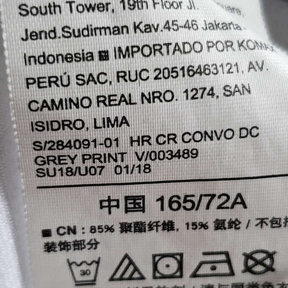 Old Navy Active Go Dry High Rise Drawstring Crop Leggings Gray Palm Tree Print M - Picture 10 of 11